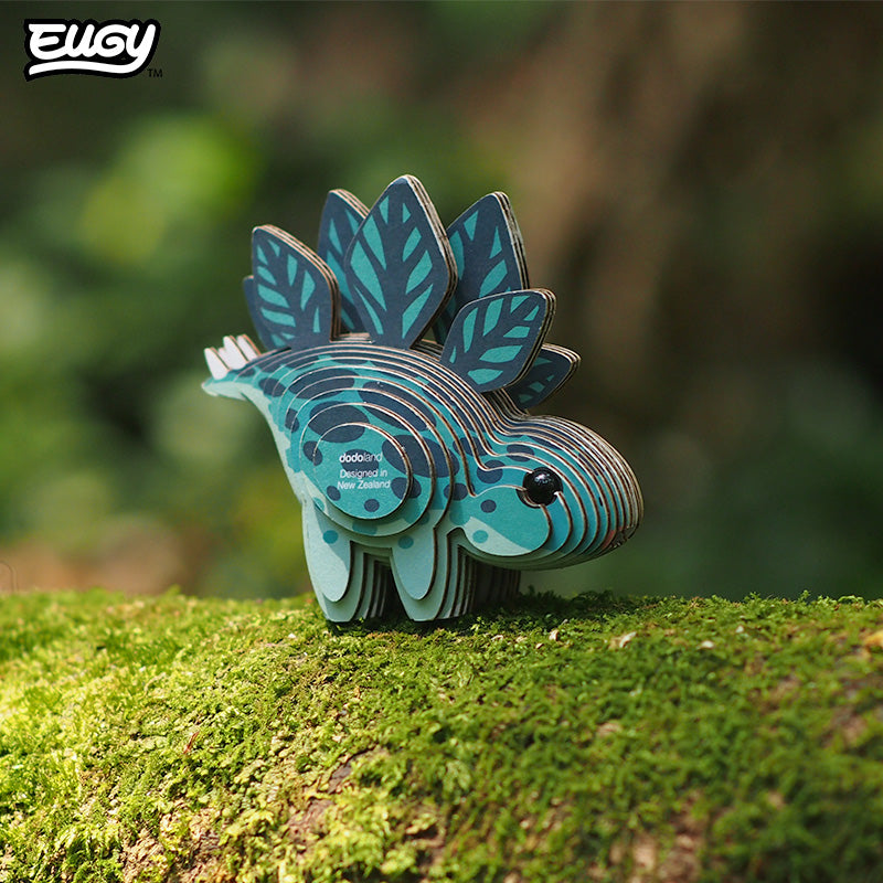 Maquette 3D EUGY 007 Stégosaure – mise en scène
