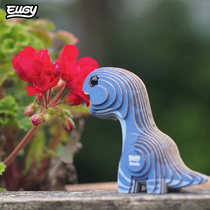 Maquette 3D EUGY 008 Brontosaure – mise en scène