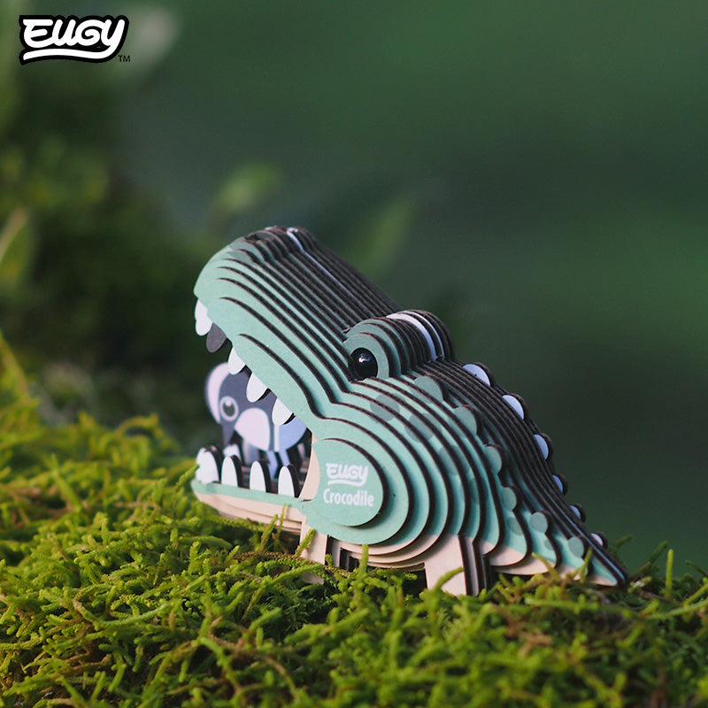 Maquette 3D EUGY 029 Crocodile – mise en scène – photographie 2