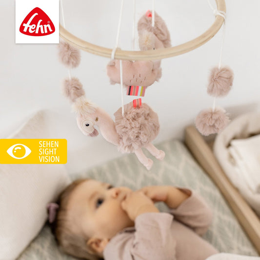 Mobile en bois Flamingo