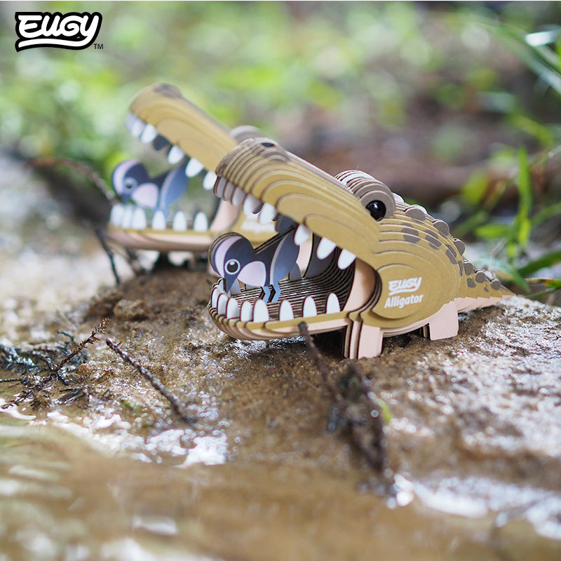 Maquette 3D EUGY 043 Alligator – mise en scène – photographie 2