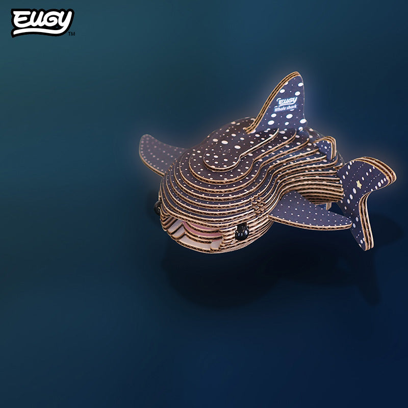 Maquette 3D EUGY 049 Requin-baleine – mise en scène – photographie 2