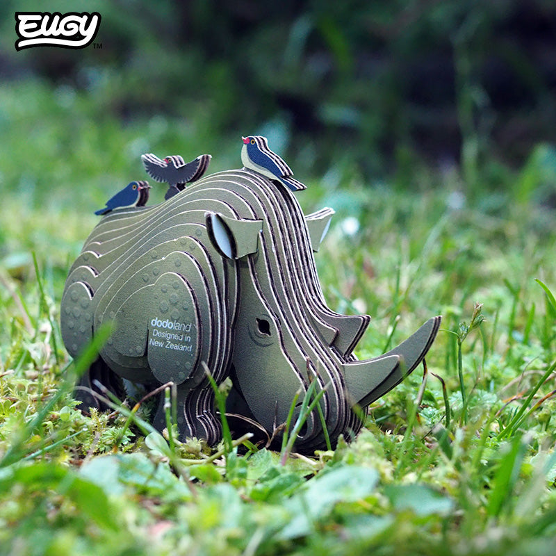 Maquette 3D EUGY 076 Rhinocéros – mise en scène