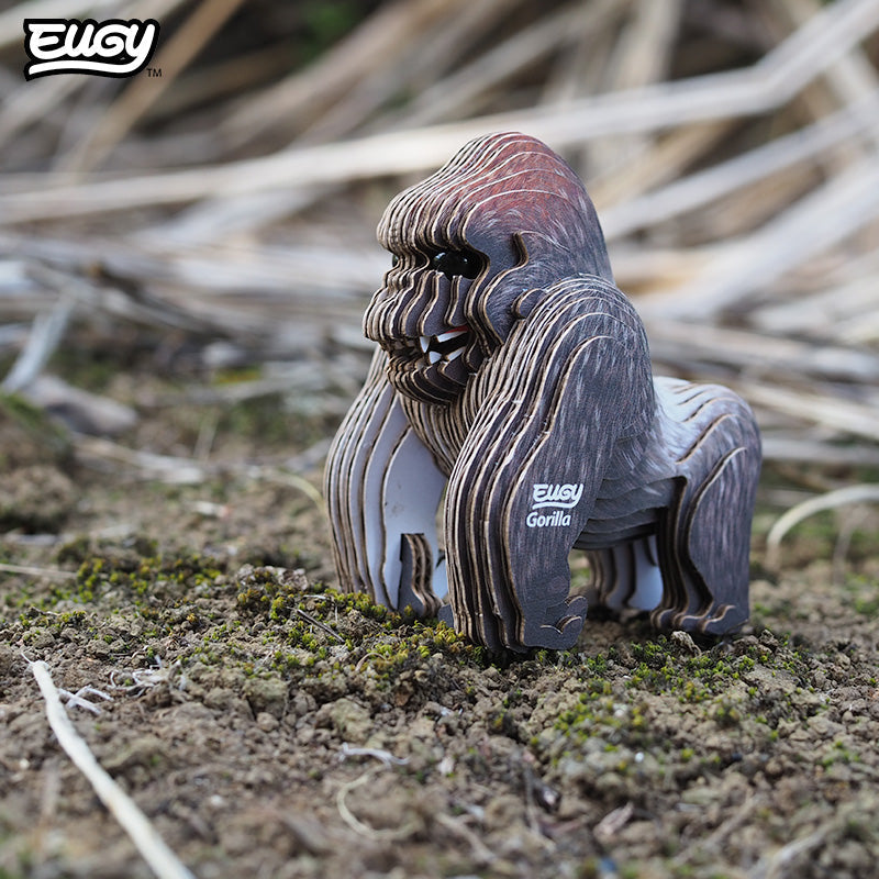 Maquette 3D EUGY 077 Gorille – mise en scène