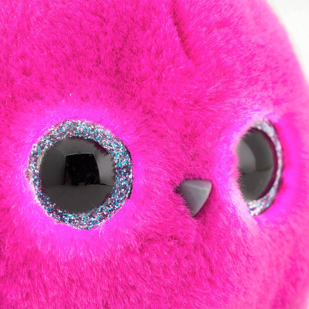 Whozie Plush Toy: Light-Up Eyes *Interactive - 13 cm
