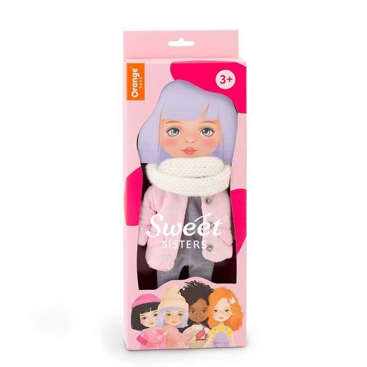 Bekleidungsset: rosa Jacke - 28 cm