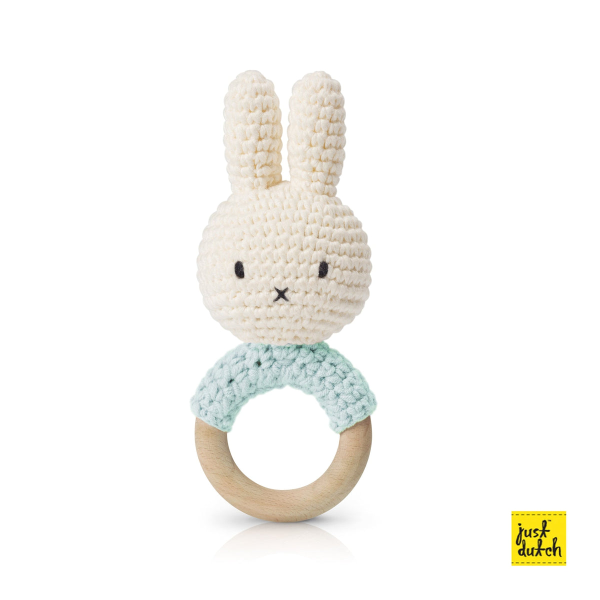Hochet en Crochet Miffy - Menthe