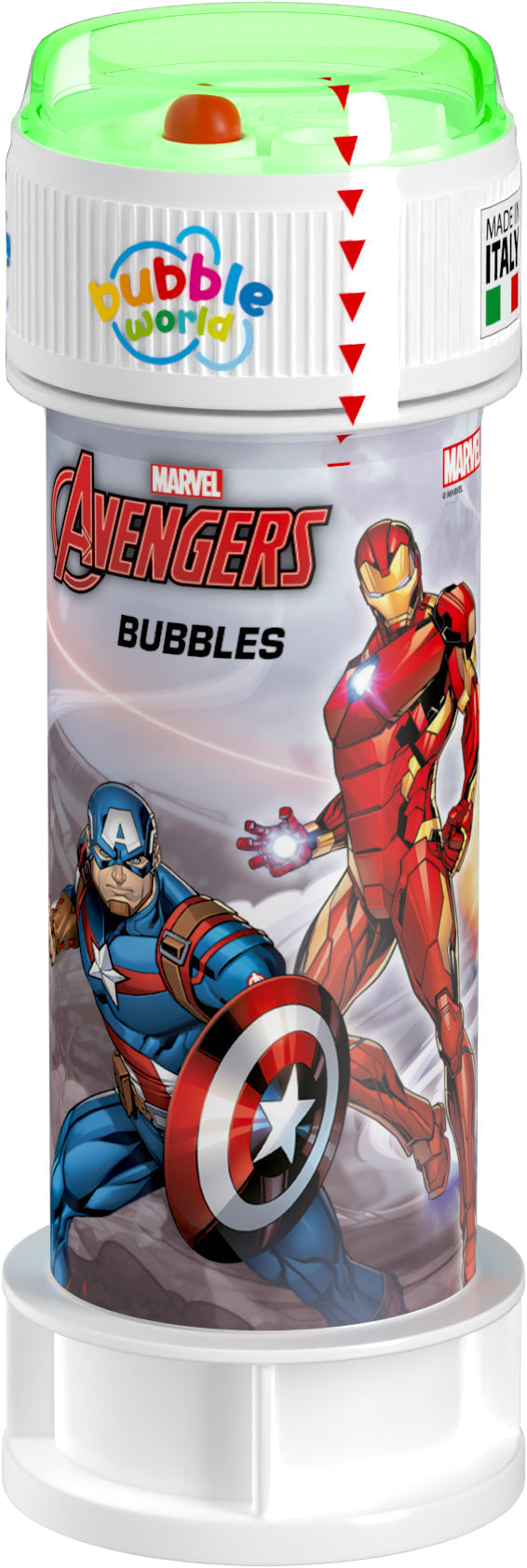 Marvel Avengers Seifenblasen-Geschenkset – Display mit 36 Fläschchen à 60 ml