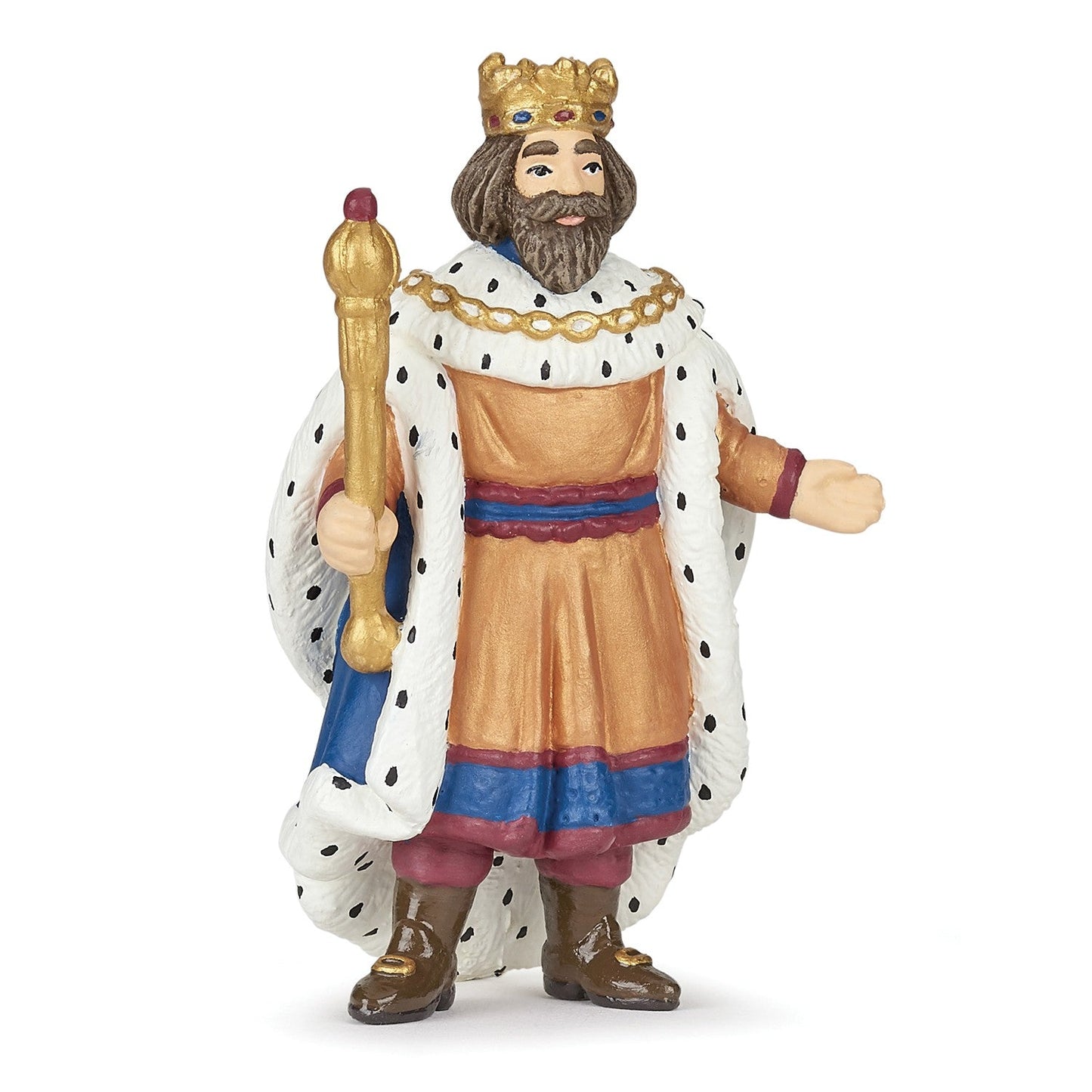 Figurine Roi au sceptre d'or
