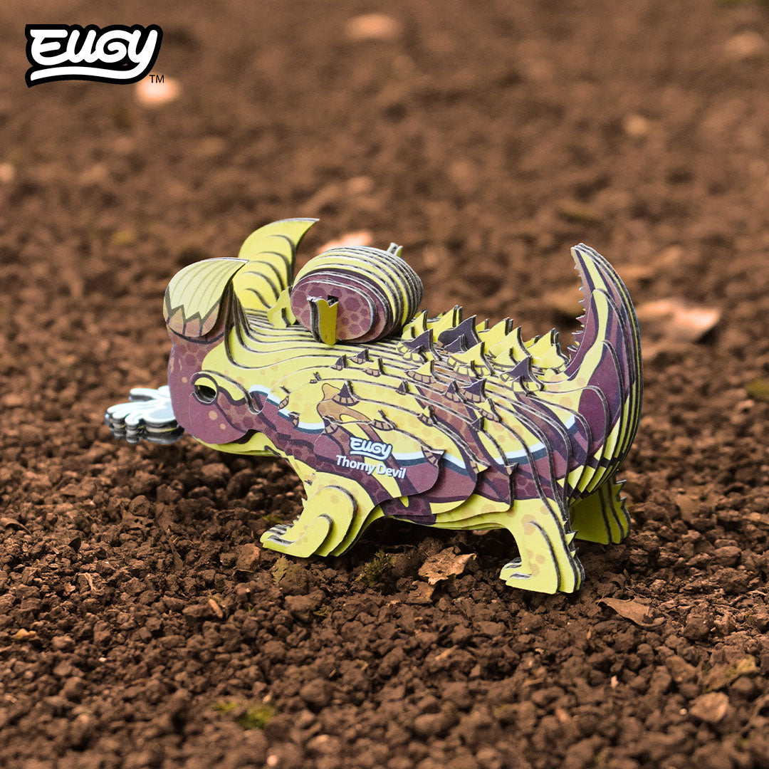 Maquette 3D EUGY 135 Diable cornu – mise en scène – photographie 2