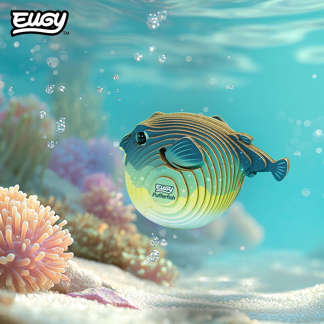 Maquette 3D EUGY 138 Poisson globe – mise en scène