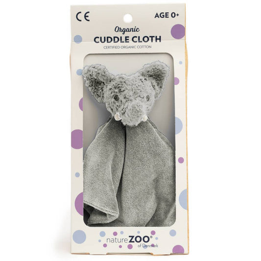 Doudou Éléphant gris