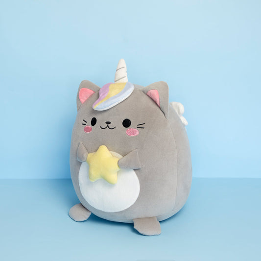 Kuscheliges Kawaii-Sternkissen