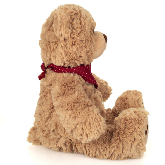 Teddy Curtis Plüschtier mit Schal