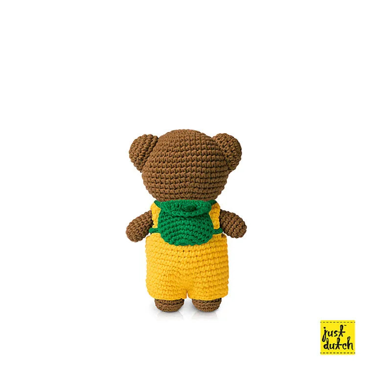 Peluche Boris avec sac à dos