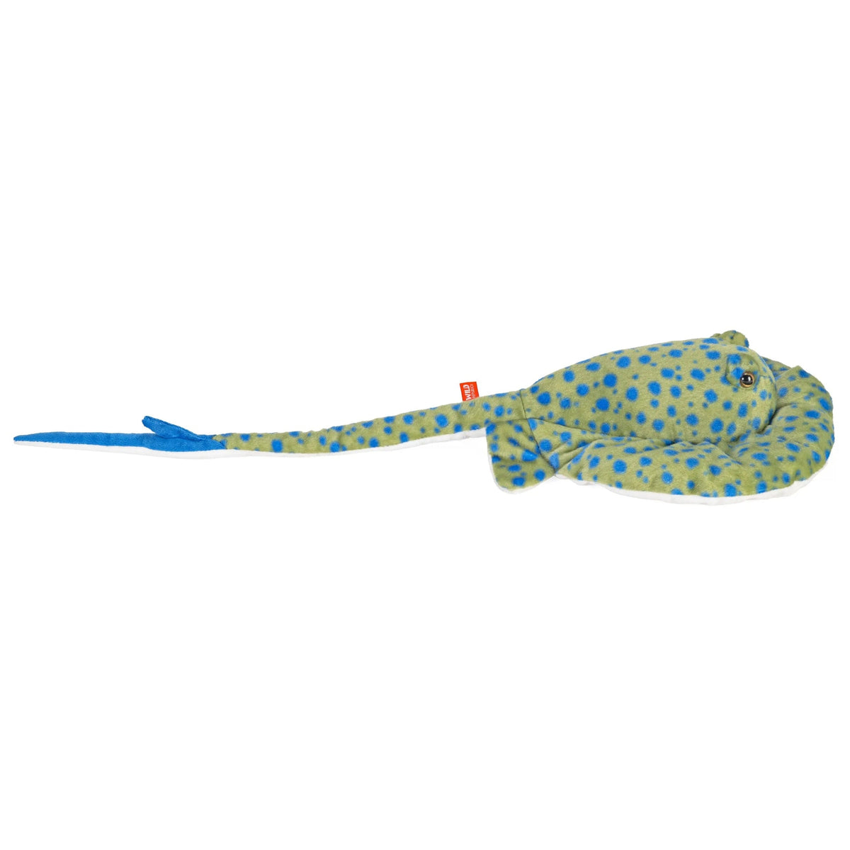 Wild Republic Blue Spotted Ray Stuffed Animal - 15" Stuffed Animals