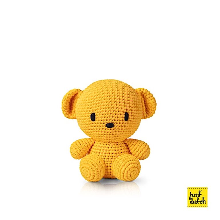 Peluche Ours Boris Mailles – vue principale