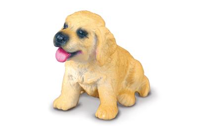 Collecta Chiens (S): CHIOT GOLDEN RETRIEVER 4.5x2.7x3.5cm