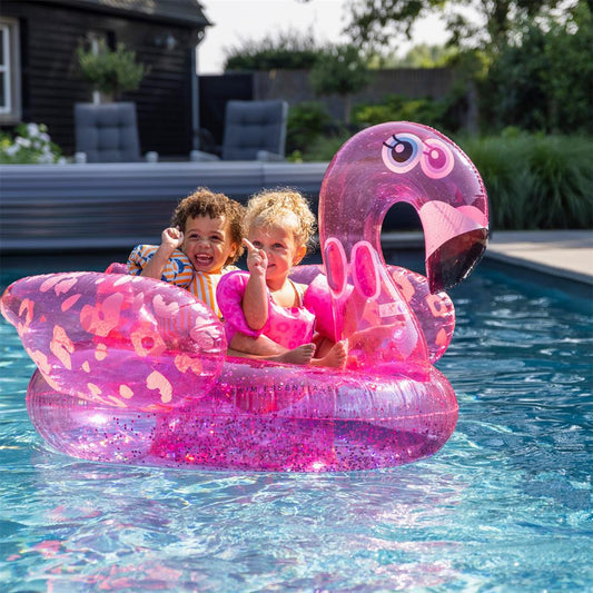 XXL aufblasbarer Flamingo