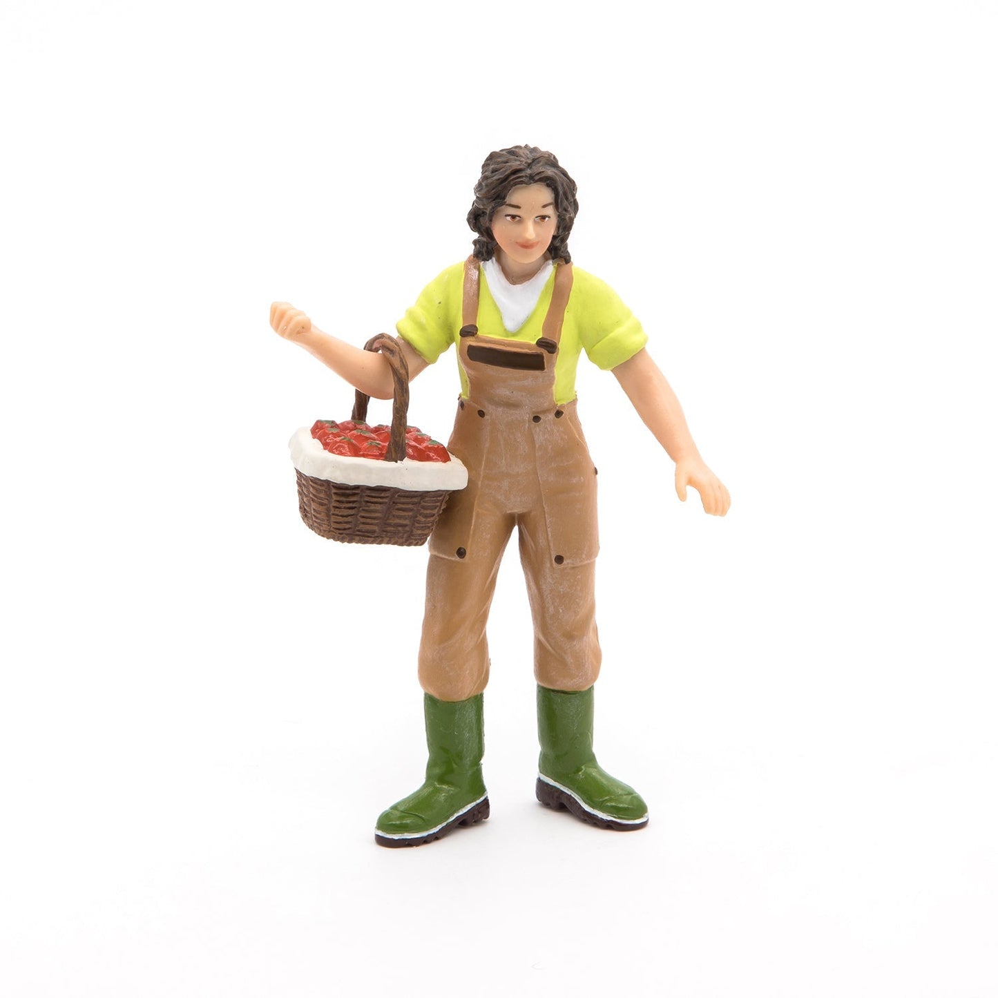 Figurine Fermière au panier