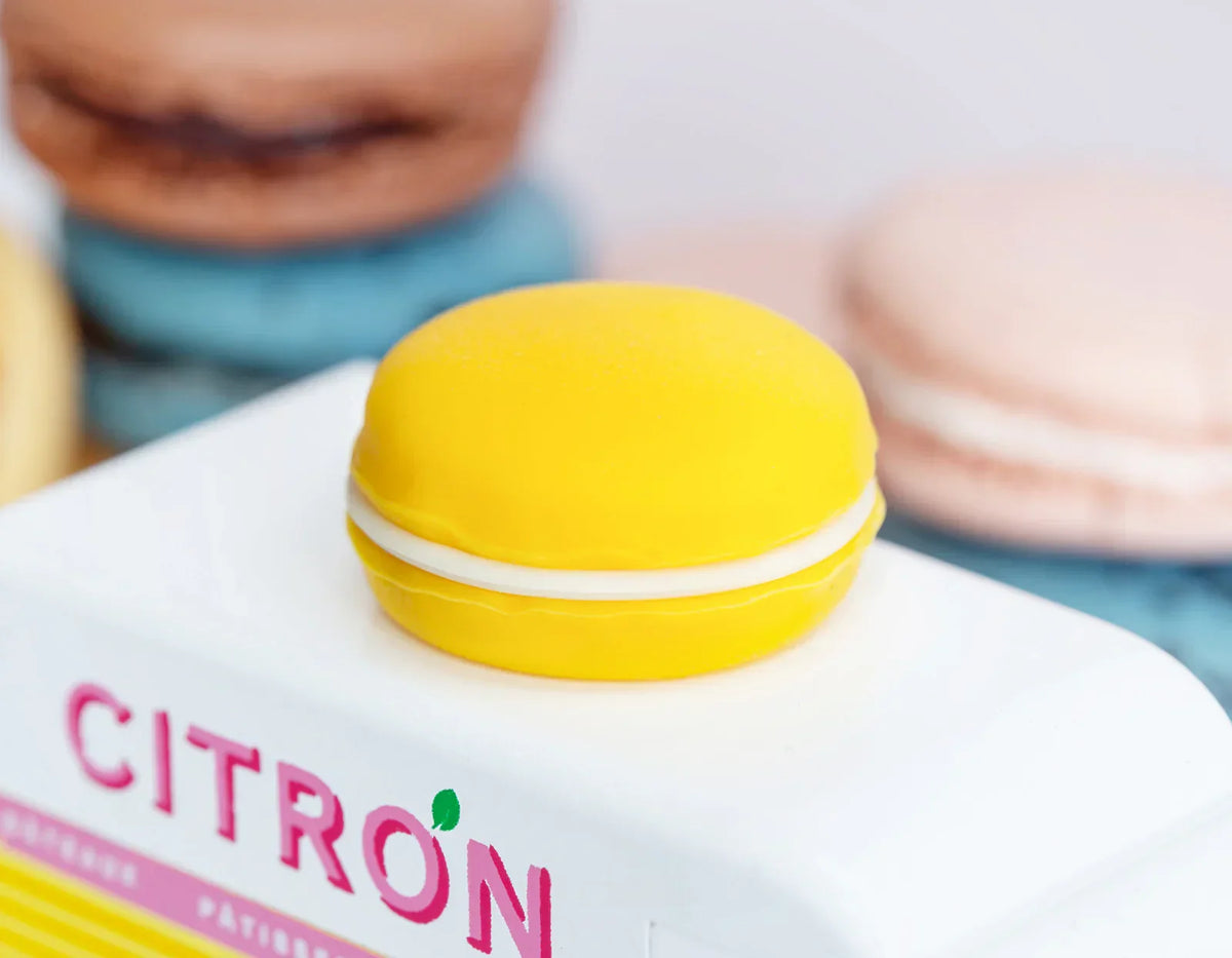 Camionette en Bois Candycar World - Van Macaron Citron – vue produit 10