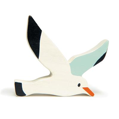 Tender Leaf Animaux: ANIMAL MARIN/MOUETTE, en bois, 3+