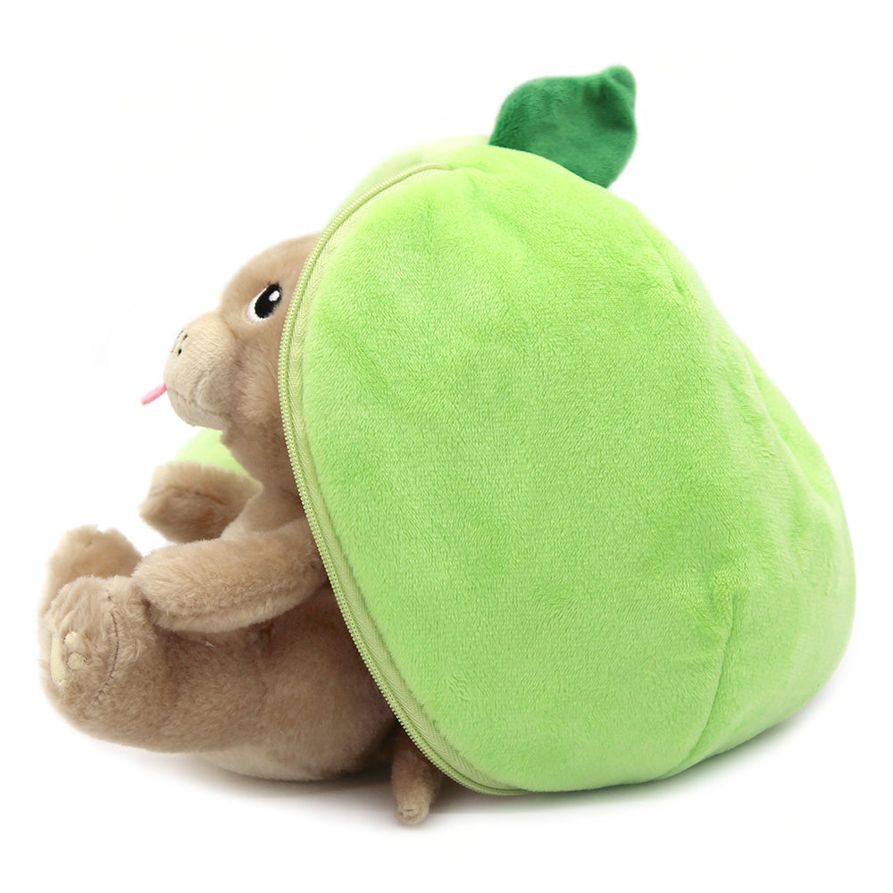 Peluche réversible Crocket le chien/pomme – Flipetz – vue 8