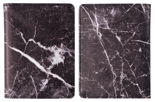 Étui pour passeport – noir Marble
