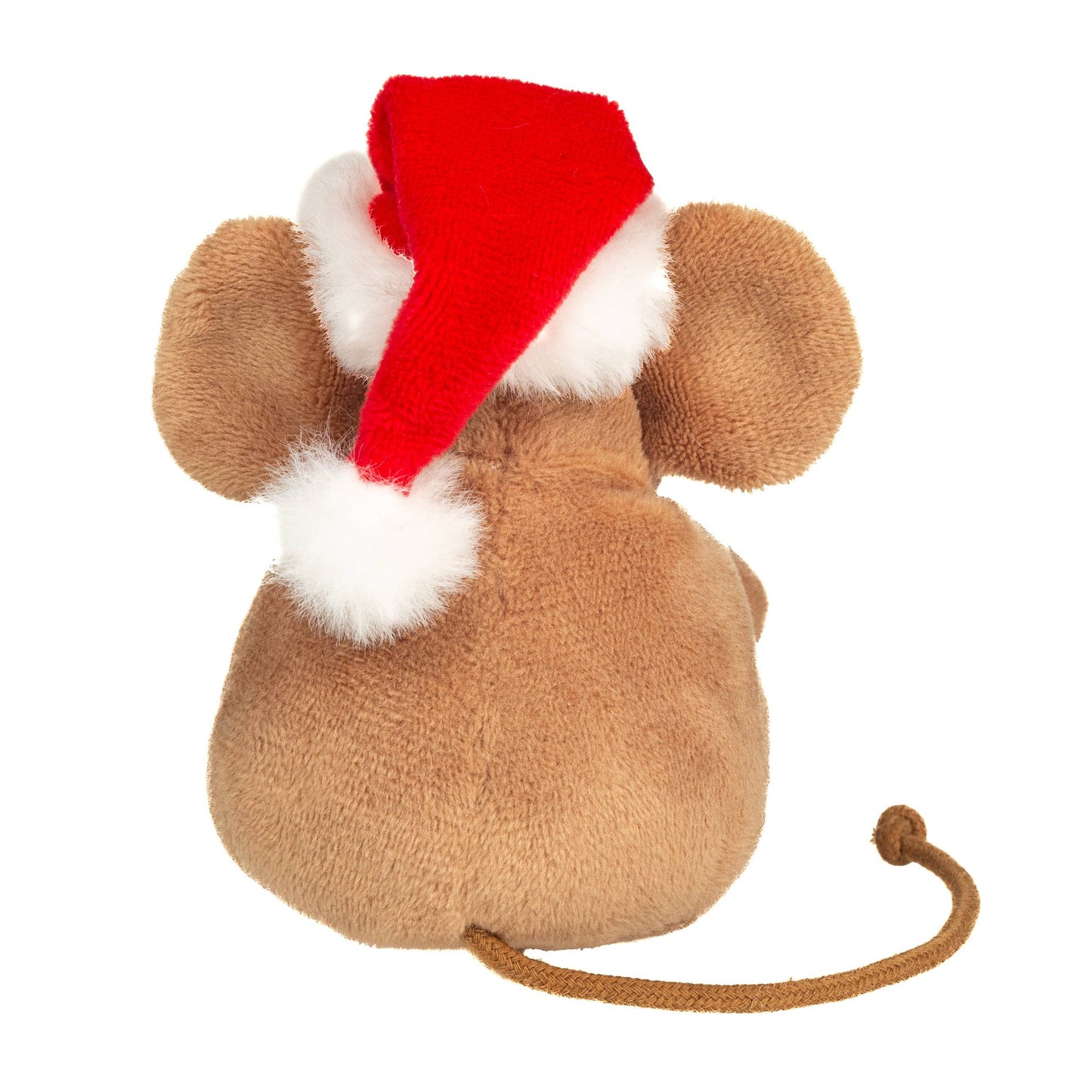 Weihnachtsmaus-Plüschtier mit Lebkuchenmann