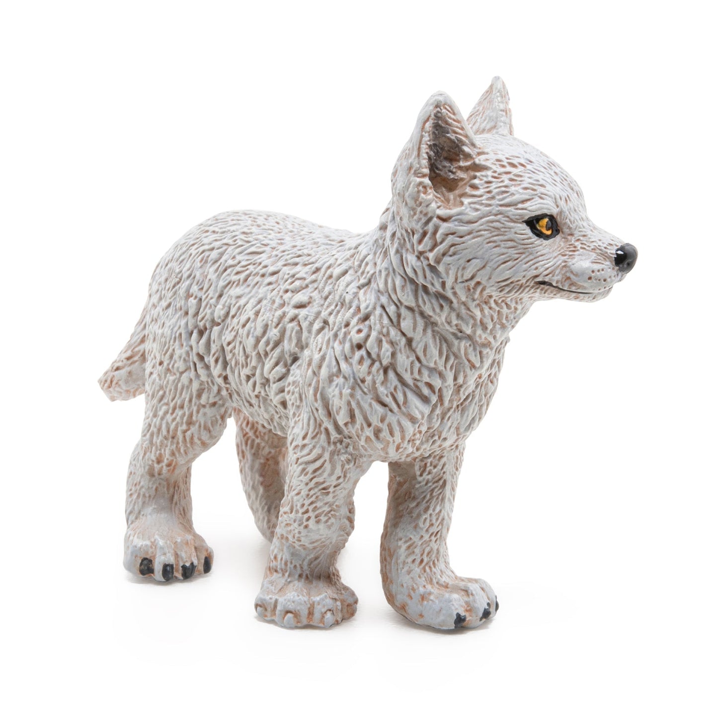 Figurine Jeune loup polaire