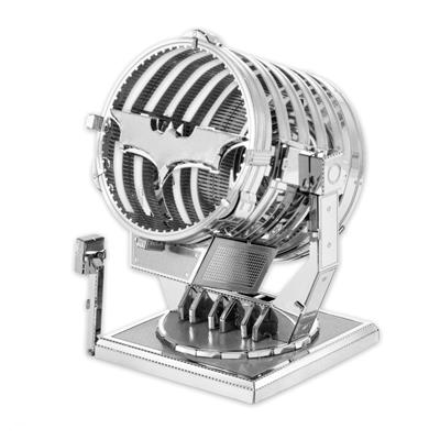 MetalEarth: BATMAN/BAT SIGNAL 4.45x4.45x6.10cm, maquette 3D en métal avec 2 feuilles, sur carte 12x17cm, 14+