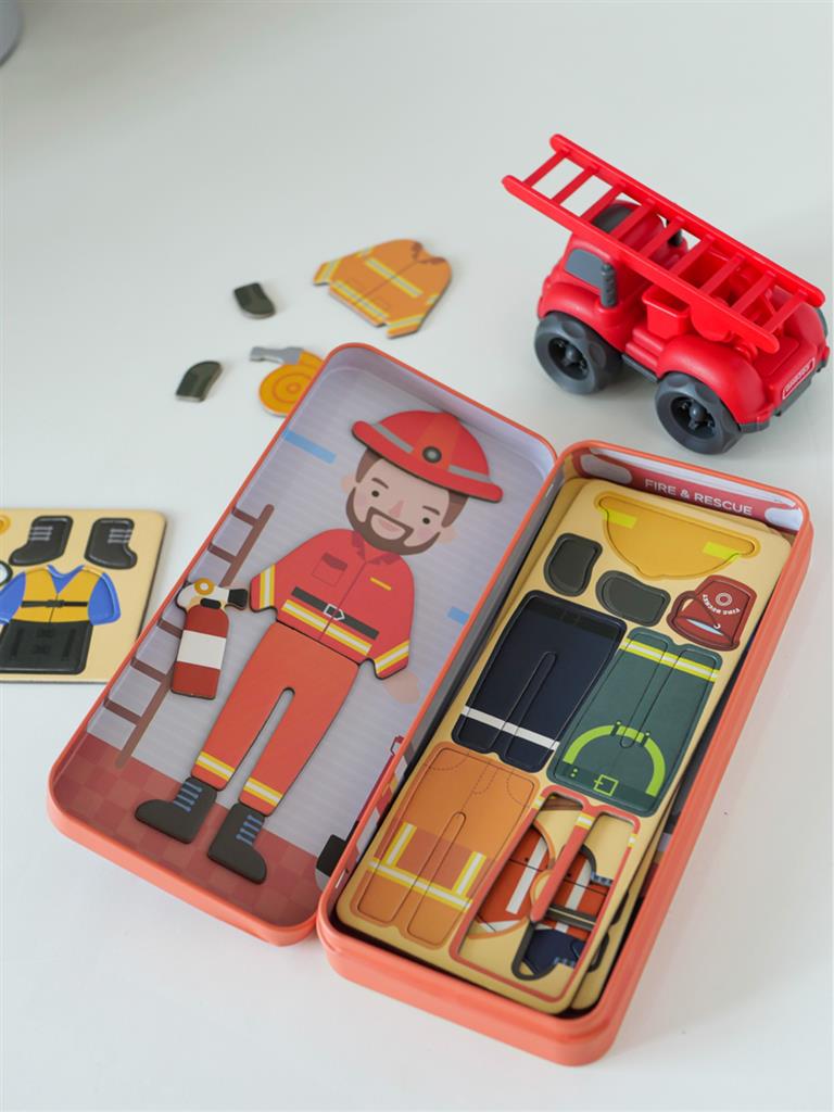 Boîte De Puzzle Magnétique - Pompier – vue produit 16