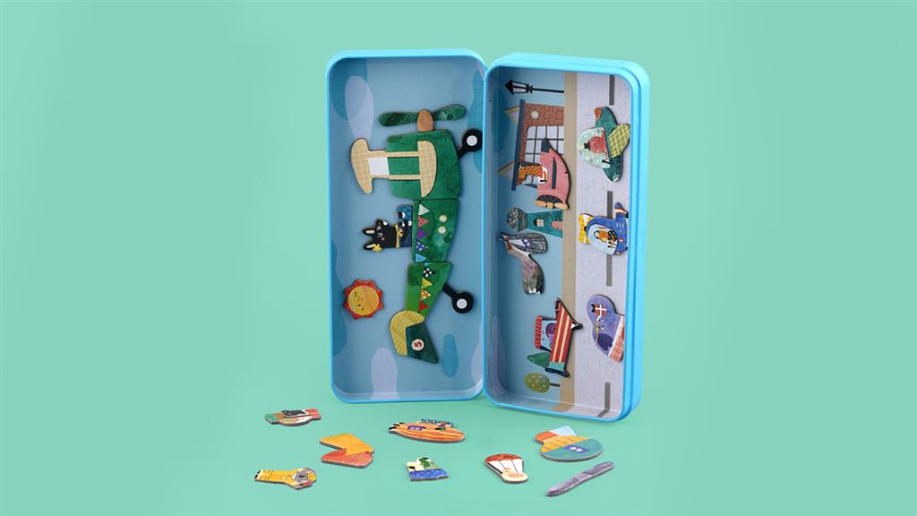 Boîte De Puzzle Magnétique - Avions – vue produit 13