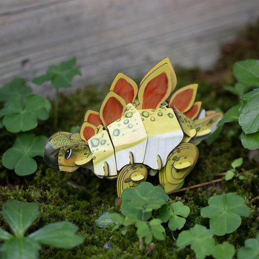 Puzzle 3D Construction - Stégosaure