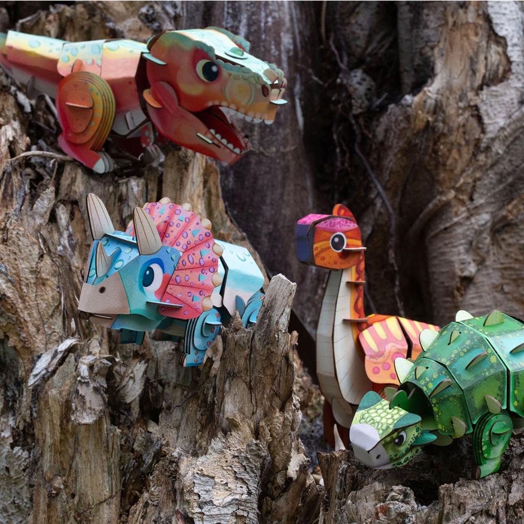 Puzzle 3D Construction - Ankylosaure