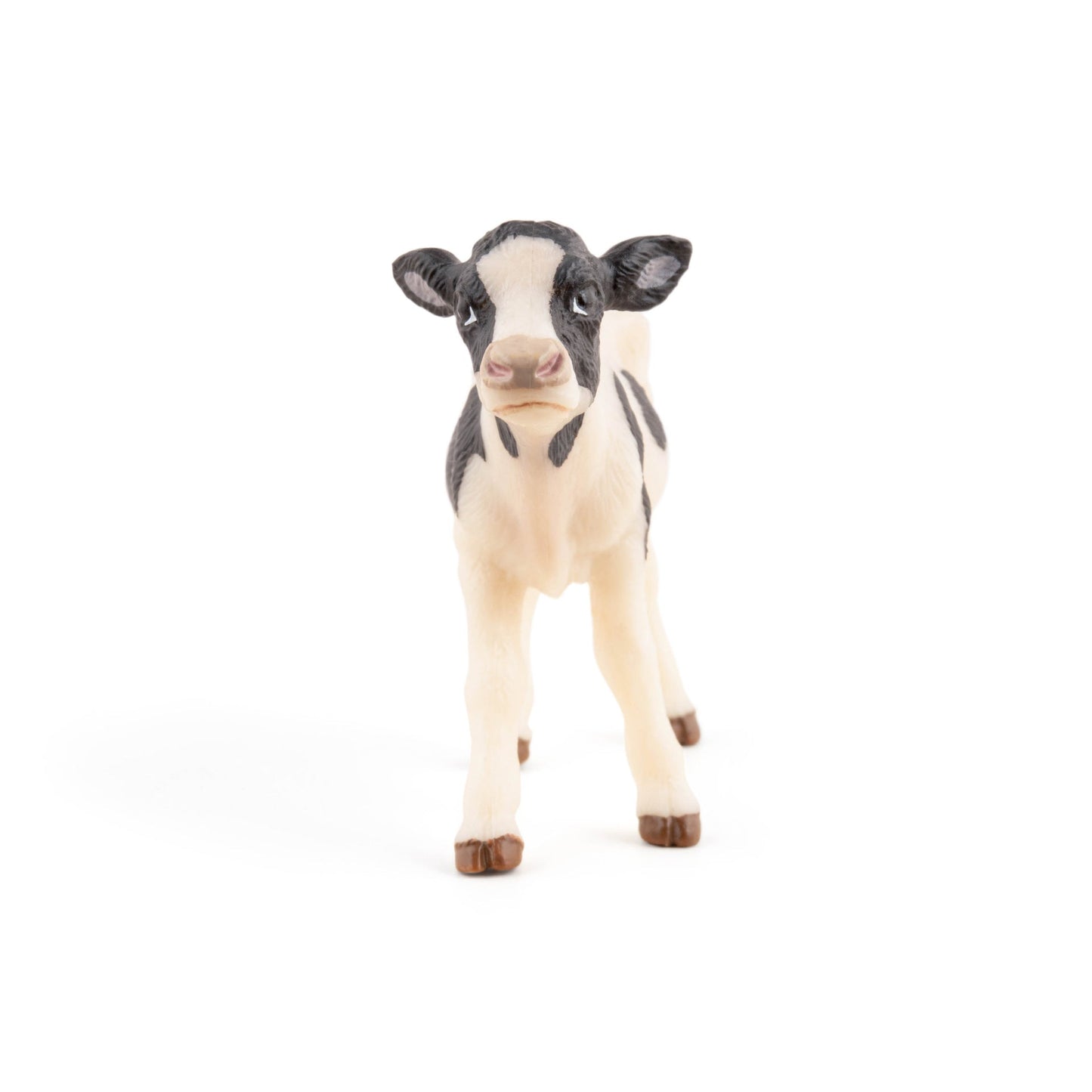 Figurine Veau noir et blanc