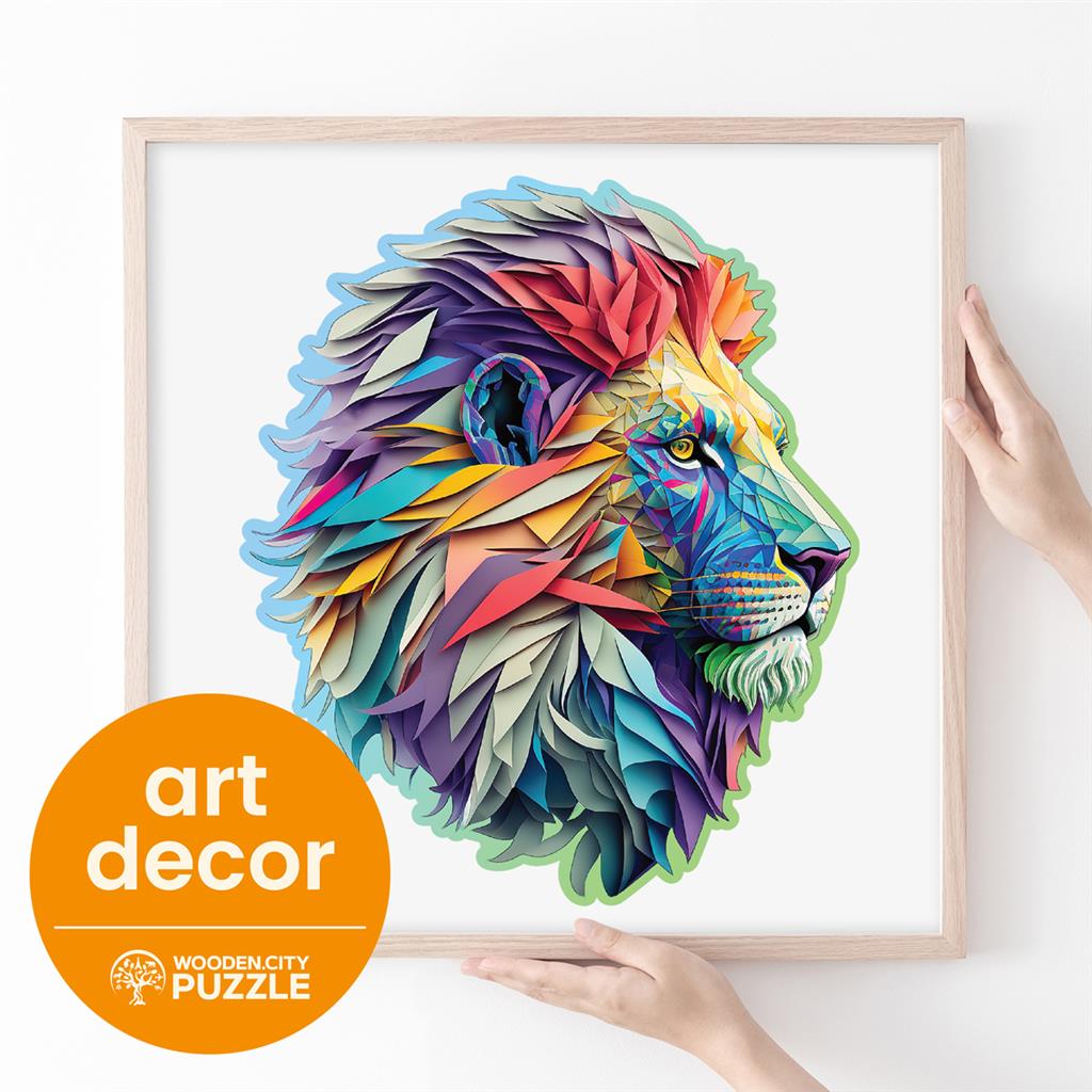 Puzzle Lion moderne
