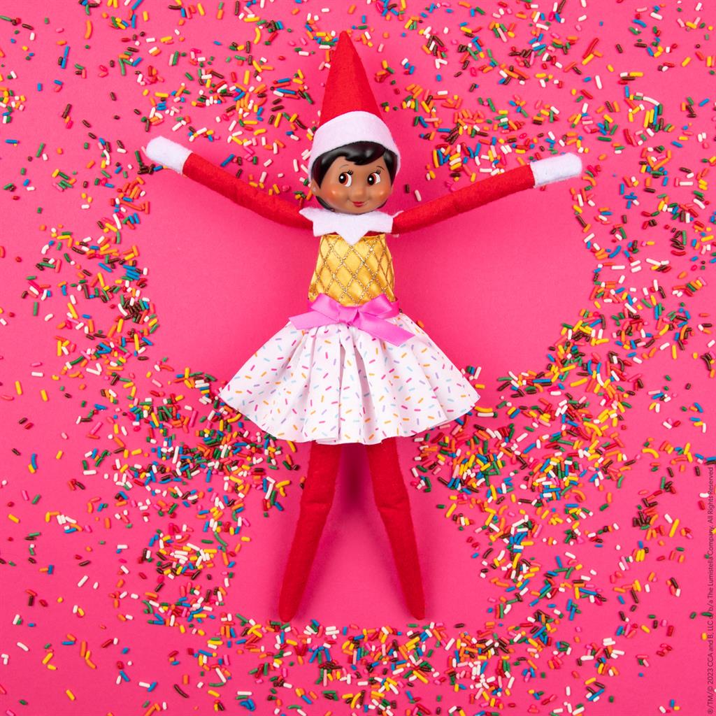 The Elf On The Shelf - Robe De Fête Crème Glacée – vue produit 4