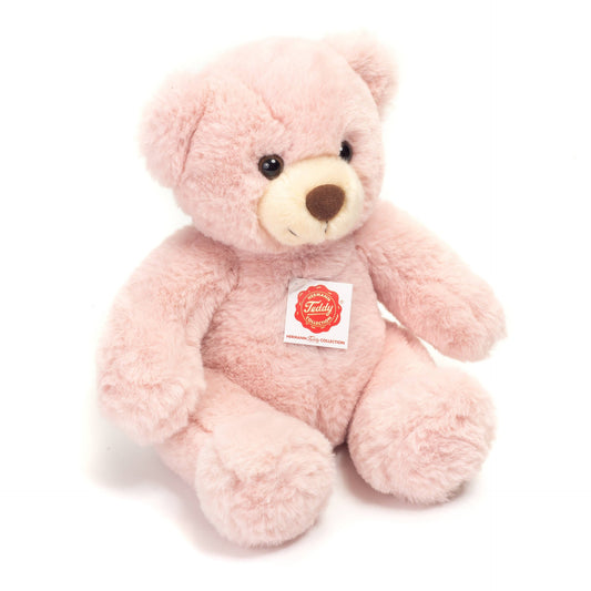 Puderrosa Teddybär-Plüschtier