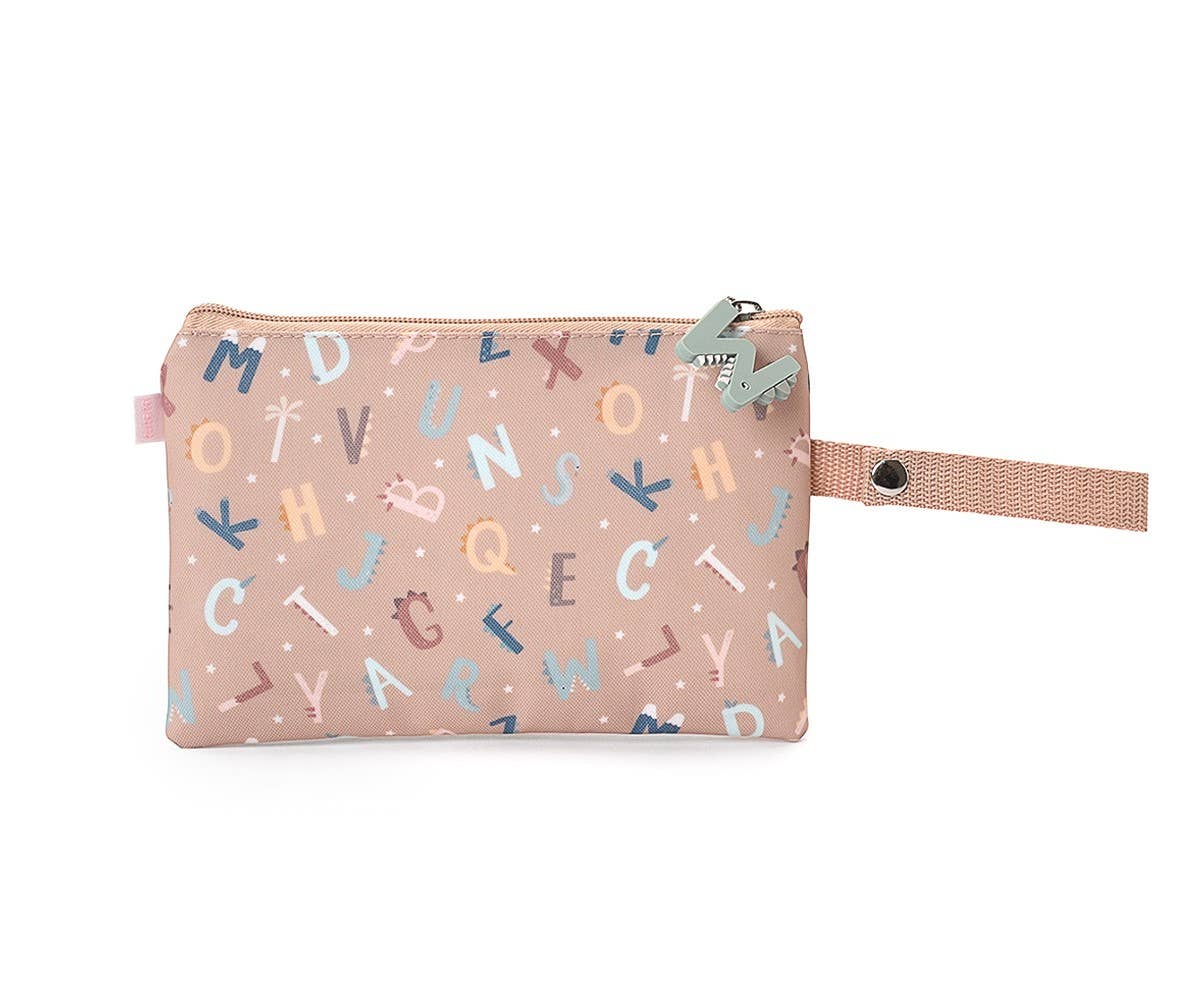 Lustiger Sandwichbeutel mit Alphabet-Buchstaben