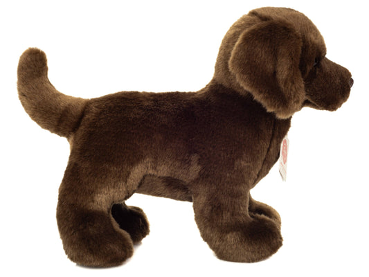 Stehendes braunes Labrador-Plüschtier