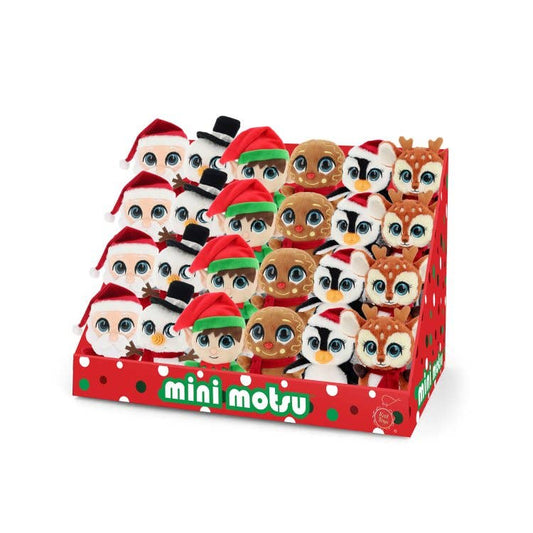 Motsu Mini-Plüschtiere Weihnachten 10 cm – 6 Modelle
