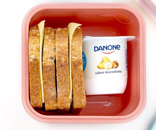 Große Lunchbox mit Tierfreunden