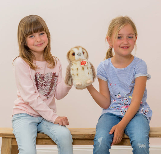 Peluche Chouette Beige - Teddy Hermann