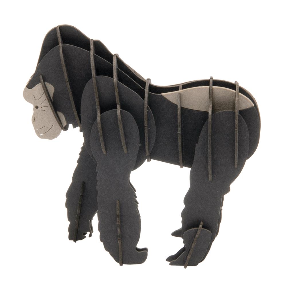 3D Papiermodell - Gorilla