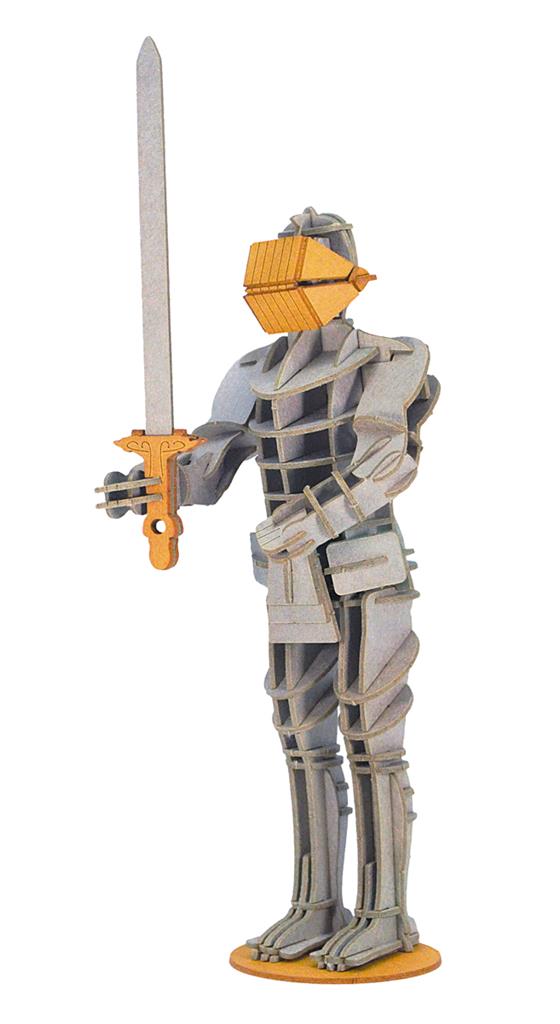 Modèle En Papier 3D - Chevalier – vue produit 4
