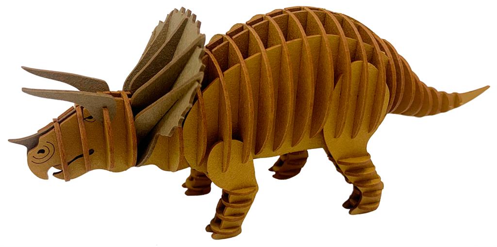 3D Papiermodell - Triceratops