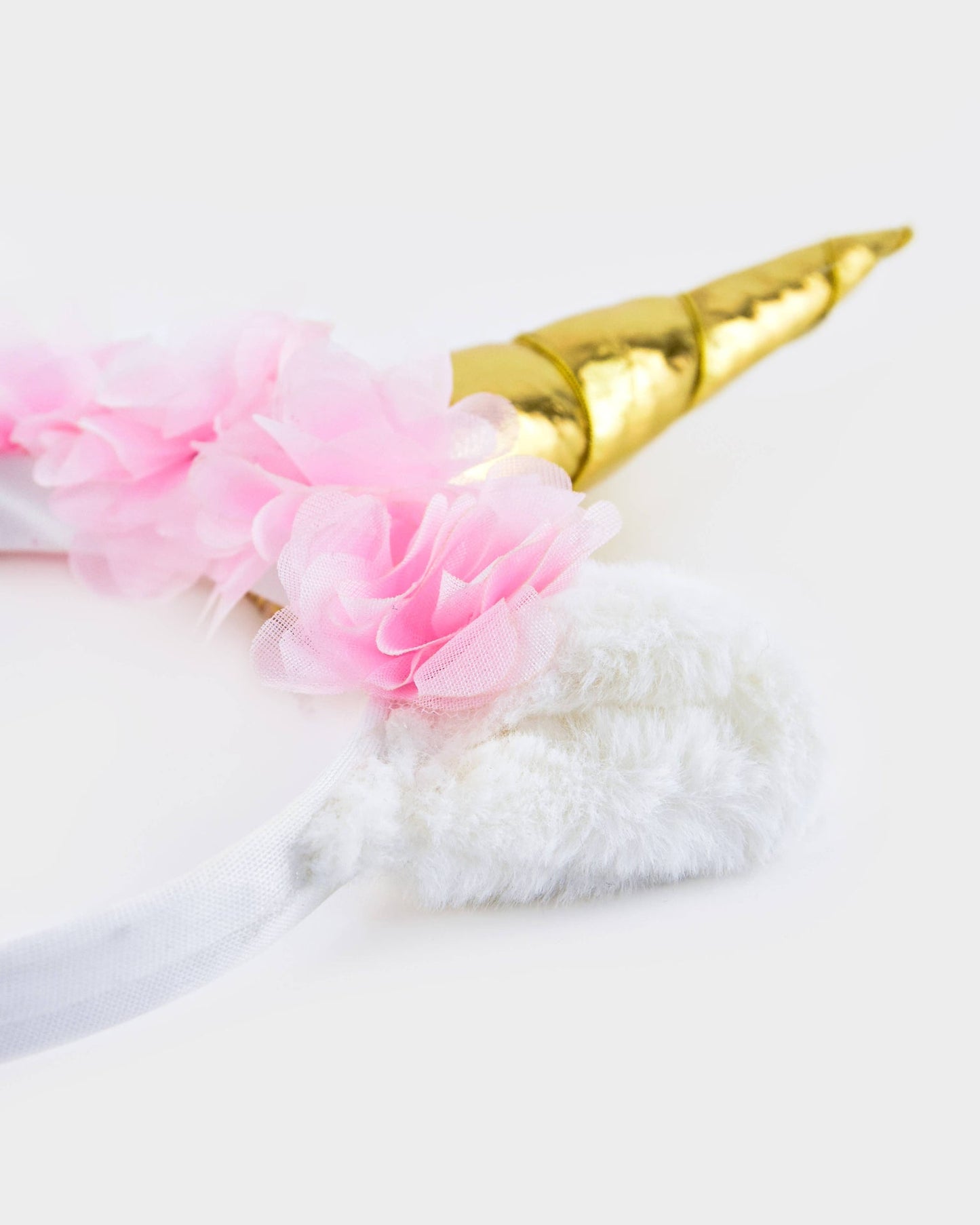 Unicorn Headband with Flowers