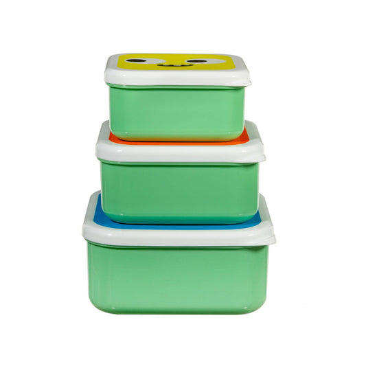 Monster Lunch Boxes - Set of 3