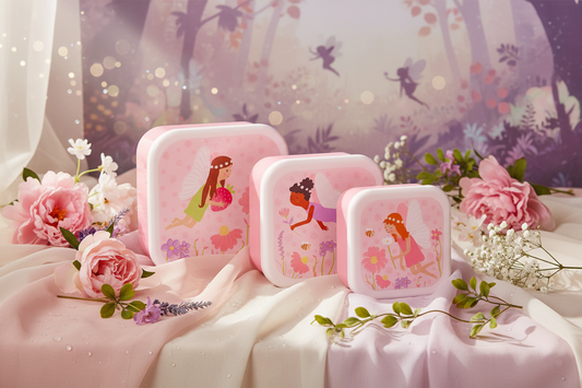 Fairy Lunch Boxes - Set of 3